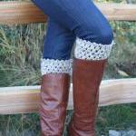 Crochet Boot Cuffs Leg War..