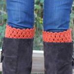 Crochet Boot Cuffs Leg War..