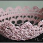 Lace Doily Bowl Crochet Ba..