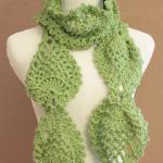 Womens Chunky Scarf Croche..