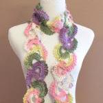 Lace Crochet Scarf Queen A..